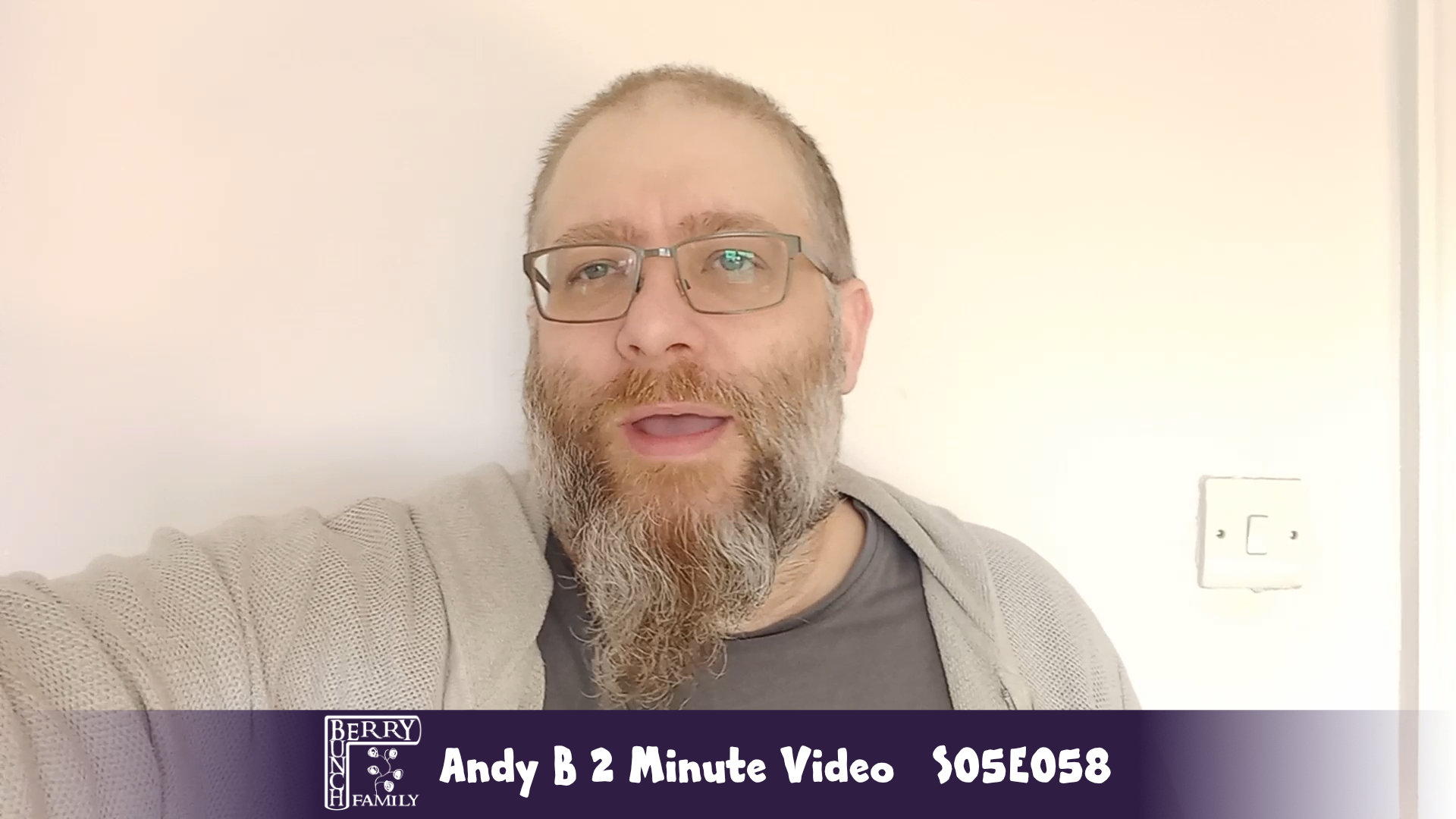 S05E058, Just Keep Swimming! Andy B 2 Minute Video